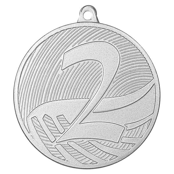 Реальное фото Медаль MZP 1292/SM 2место (D-50мм, s-2 мм) от магазина СпортЕВ