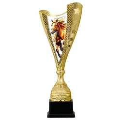 Кубок KB 8079 B конный спорт (H- 38,5 см)