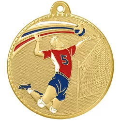 Медаль MZ 194-50/G волейбол (D-50мм, s-2мм)