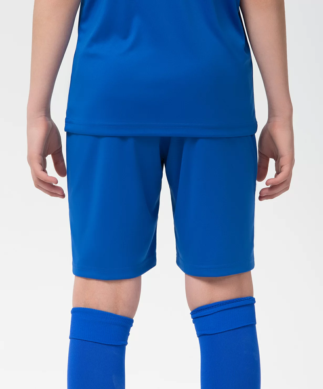Реальное фото Шорты игровые JÖGEL CAMP Classic Shorts, синий/белый, детский от магазина Спортев
