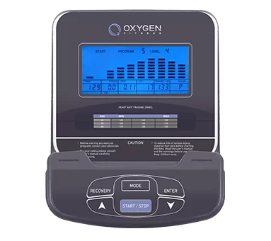 Реальное фото OXYGEN FITNESS EX-54 HRC Эллиптический тренажер от магазина Спортев