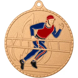 Медаль MZP 658-55/BМ пожарно-прикладной спорт (D-55мм, s-2 мм)