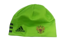 Шапка гоночная с лого Adidas салатовый