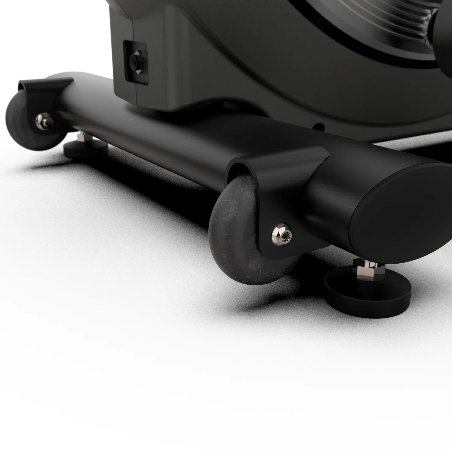 Реальное фото Эллиптический тренажер DFC E108T магн.эл.привод от магазина Спортев