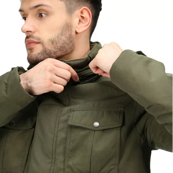 Реальное фото Куртка Eastyn (Цвет 41C, Темно-зеленый) RMP309 от магазина СпортЕВ