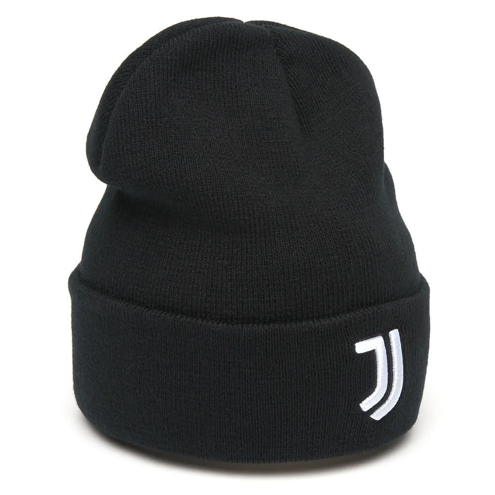 Реальное фото Шапка FC Juventus черная р.55-58 37300 от магазина Спортев