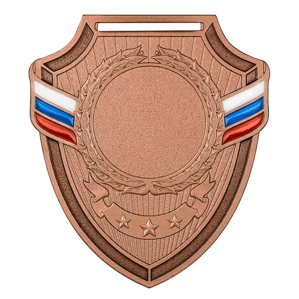 Реальное фото Медаль MZP 557-65/ВM (56х65мм, D-25мм, s-2мм) от магазина СпортЕВ