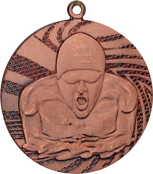 Реальное фото Медаль MMC 1640/В плавание (D-40 мм, s-2 мм) от магазина Спортев