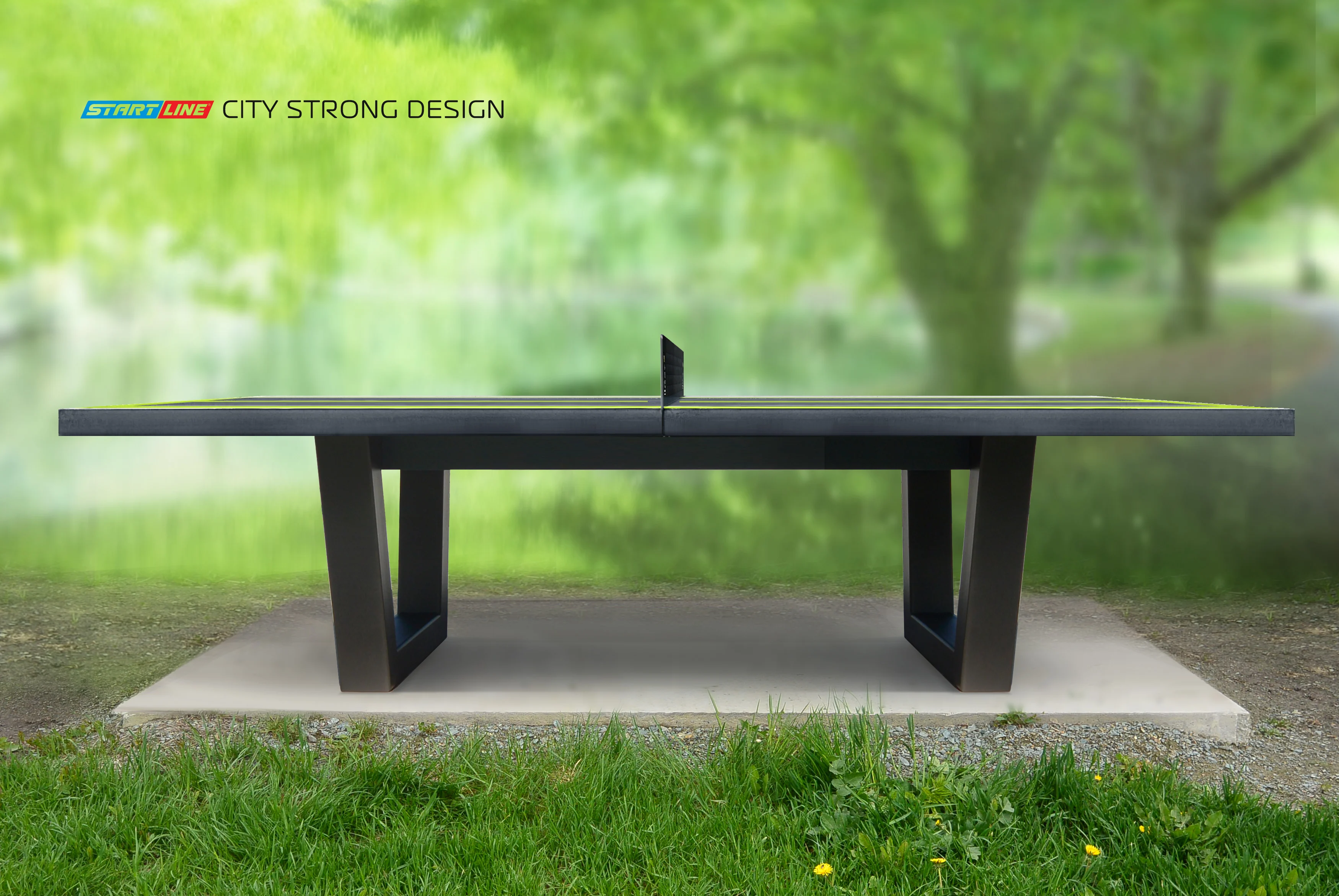 Стол теннисный City Strong DESIGN Всепогодный Реальное фото Стол теннисный City Strong DESIGN Всепогодный от магазина Спортев