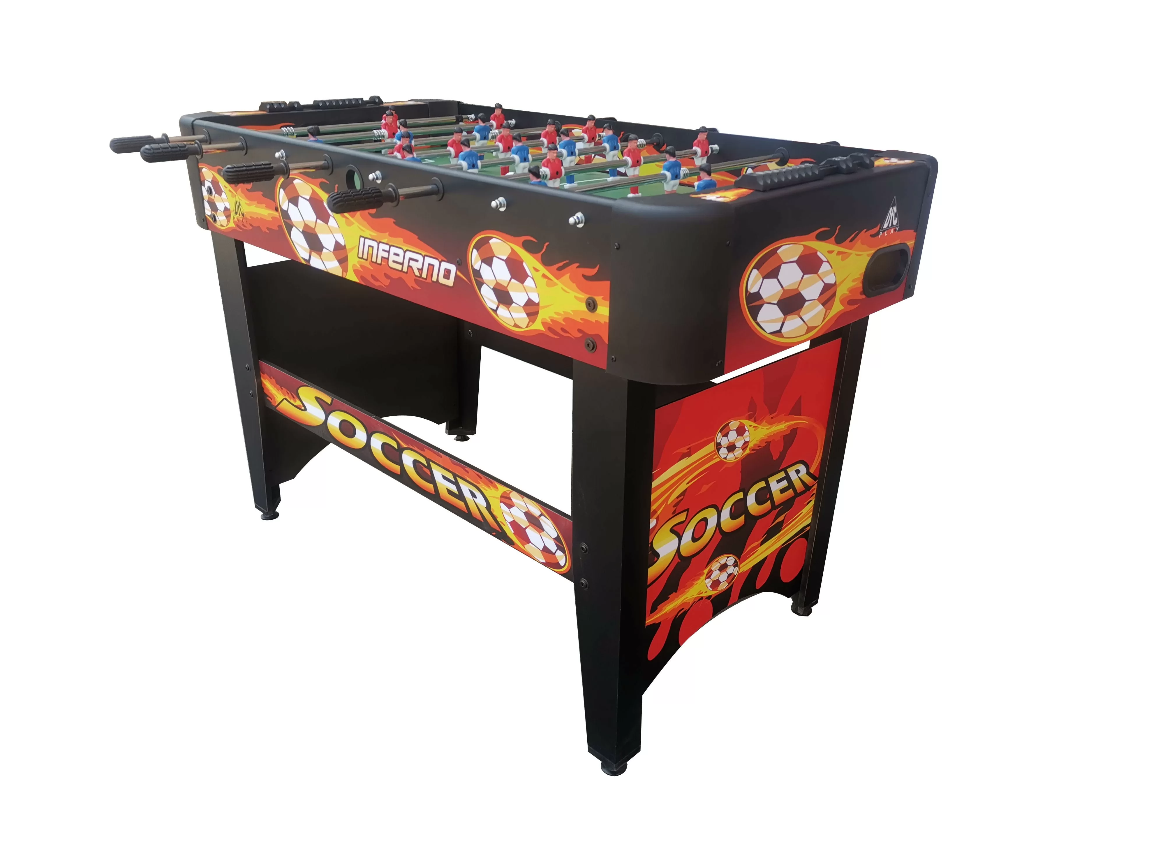 Реальное фото Игровой стол - футбол DFC INFERNO SB-ST-29398S от магазина Спортев
