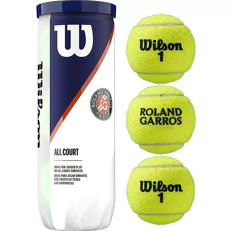 Реальное фото Мяч для тенниса Wilson Roland Garros All Court за 1 шт. WRT126400 от магазина СпортЕВ