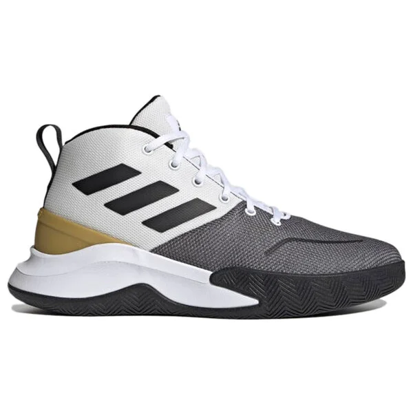 Кроссовки баскетбольные Adidas Ownthegame серый/белый FY6010 Реальное фото Кроссовки баскетбольные Adidas Ownthegame серый/белый FY6010 от магазина Спортев