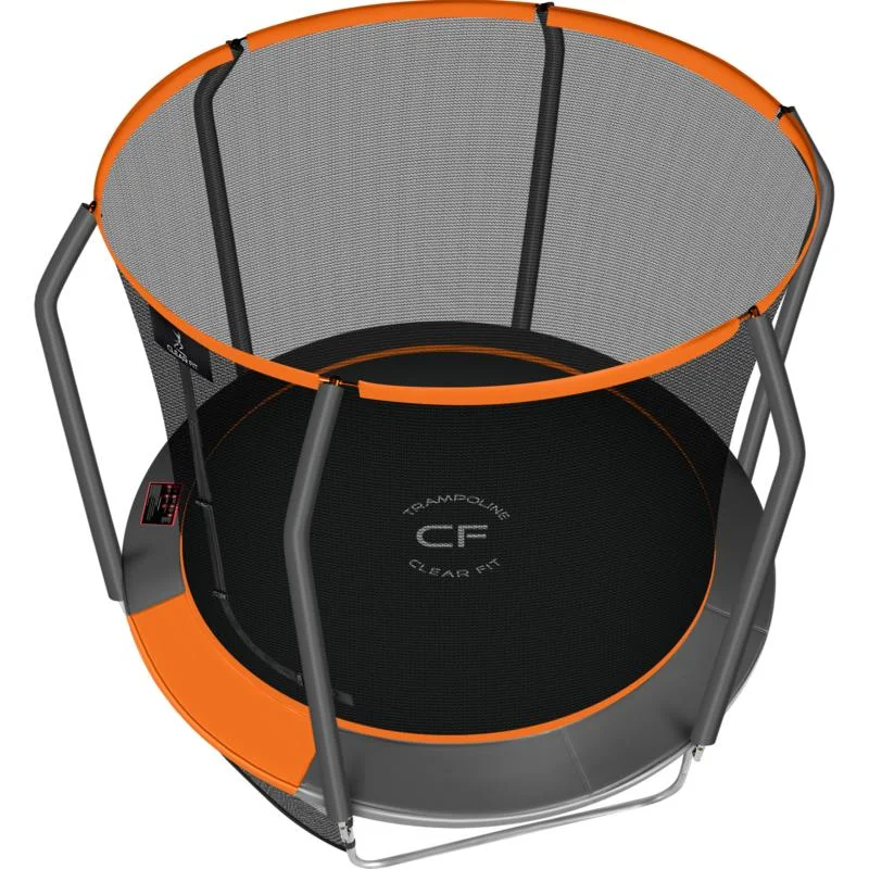 Реальное фото Каркасный батут Clear Fit OrangeHop 8Ft от магазина Спортев