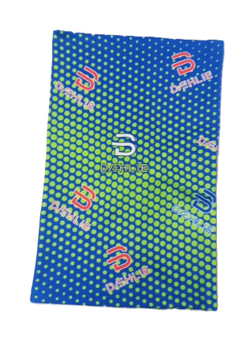 Реальное фото Шарф-труба с лого BD салатовый от магазина Спортев