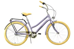 Велосипед Stark'24 Comfort Lady 3speed сиреневый матовый металлик/серый/бежевый 14.5" сиреневый матовый металлик/серый/бежевый