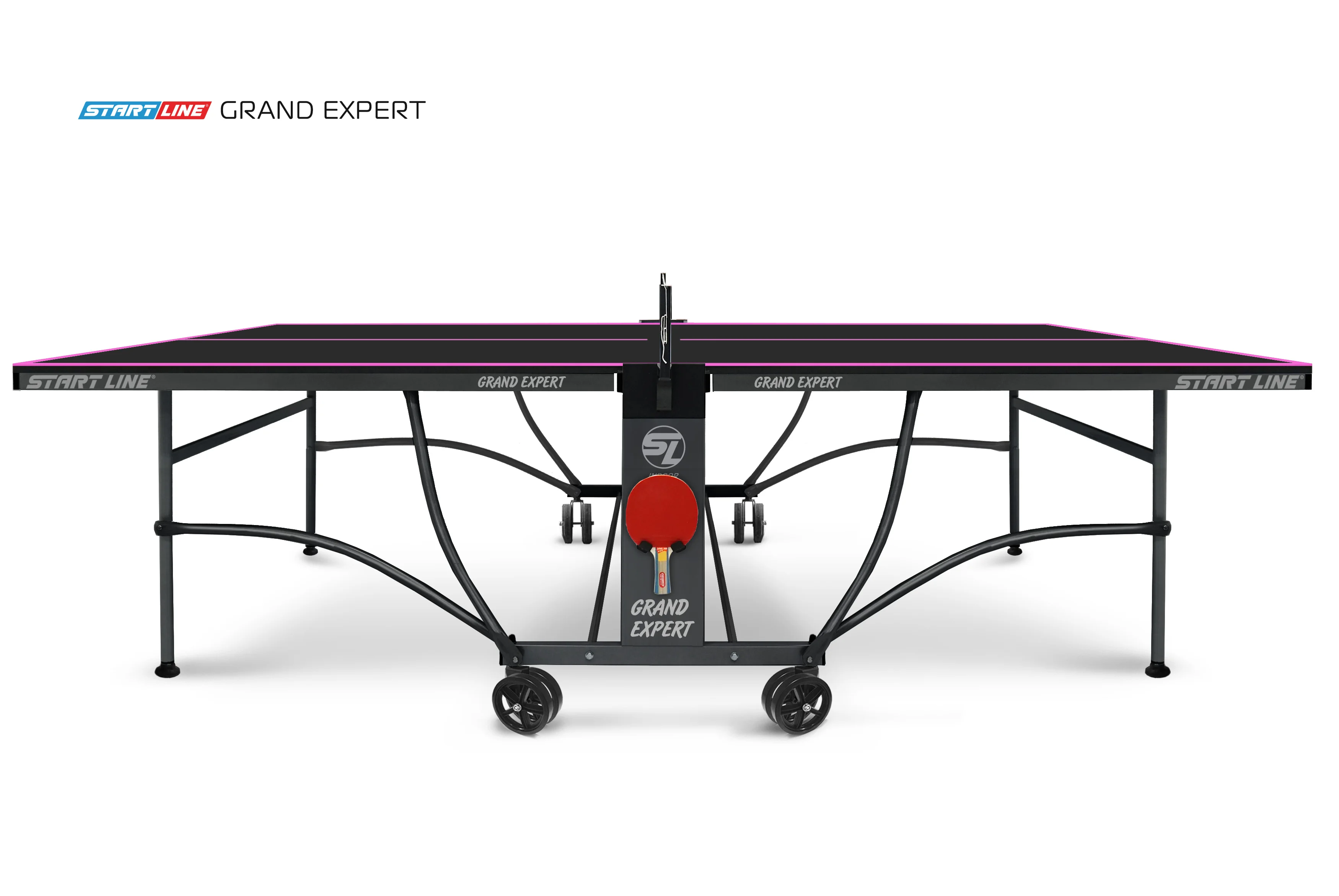 Реальное фото Стол теннисный GRAND EXPERT Black от магазина Спортев