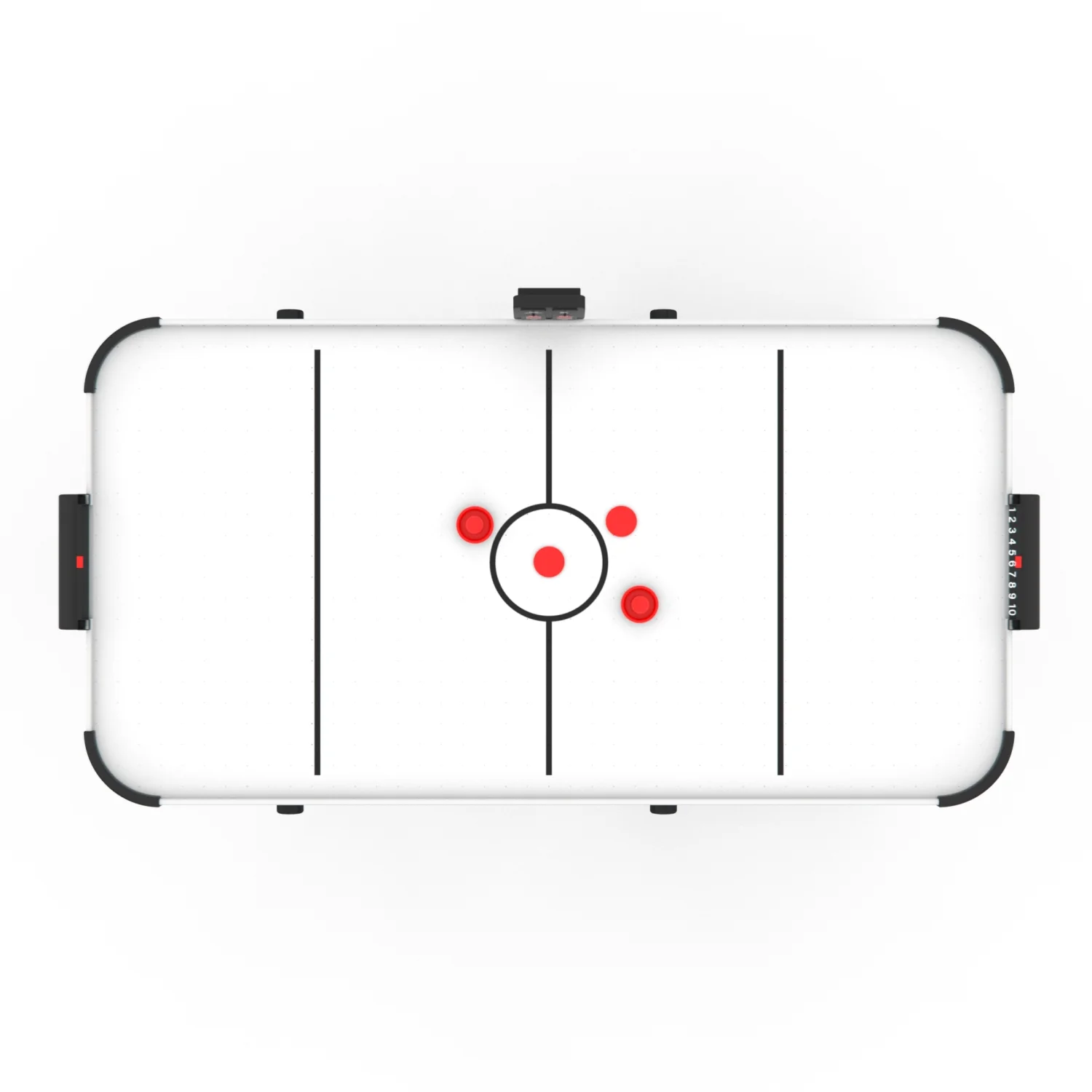 Реальное фото Игровой стол - аэрохоккей DFC "BASTIA 4" складной HM-AT-48301 от магазина Спортев