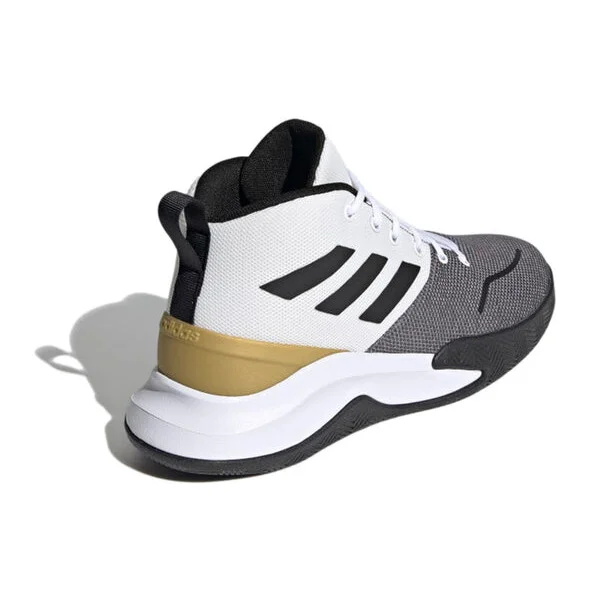Кроссовки баскетбольные Adidas Ownthegame серый/белый FY6010 Реальное фото Кроссовки баскетбольные Adidas Ownthegame серый/белый FY6010 от магазина Спортев
