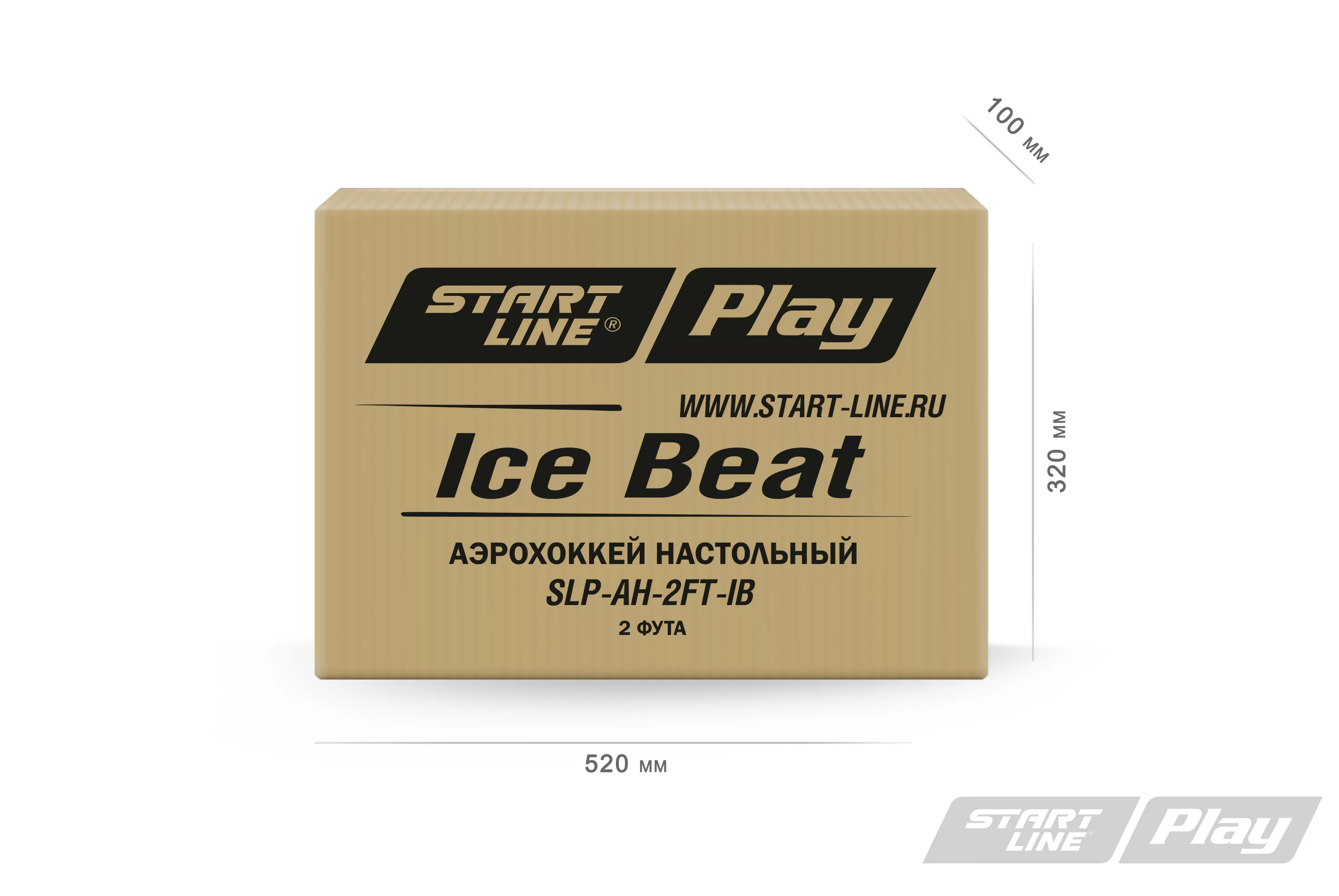 Реальное фото Настольный аэрохоккей ICE BEAT от магазина Спортев