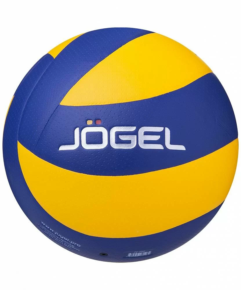 Реальное фото Мяч волейбольный Jogel JV-700 желтый/синий 19098 от магазина СпортЕВ