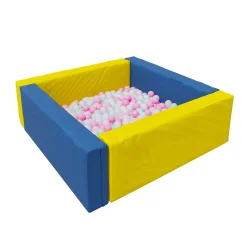 Сухой бассейн Romana «Лужайка» (сине-желтый), 300 шариков (Pink mix) ДМФ-МК-06.13.00 (сине-желтый)