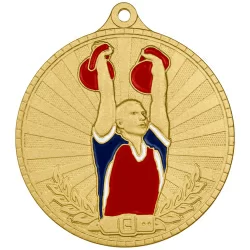 Медаль MZP 622-55/G гиревой спорт (D-55мм, s-2 мм)
