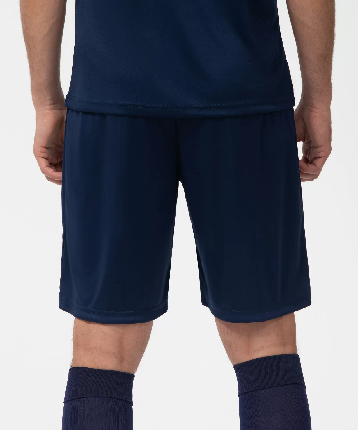 Реальное фото Шорты игровые JÖGEL CAMP Classic Shorts, темно-синий/белый от магазина Спортев