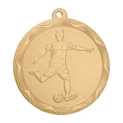 Медаль MZ 72-50/GM футбол (D-50мм, s-2,5мм)