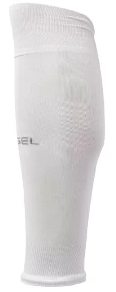 Реальное фото Гетры футбольные Jogel CAMP BASIC SLEEVE SOCKS без носка белый/серый JC1GA0230.00 от магазина СпортЕВ