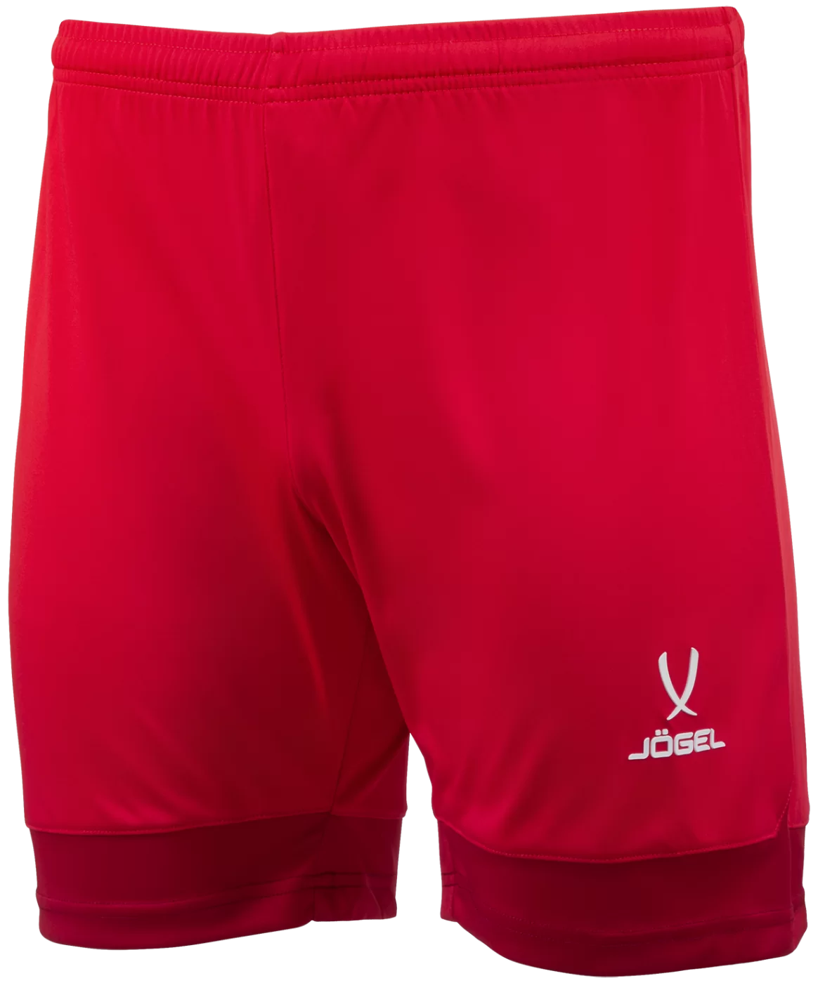 Реальное фото Шорты игровые JÖGEL DIVISION PerFormDRY Union Shorts, красный/темно-красный/белый от магазина Спортев