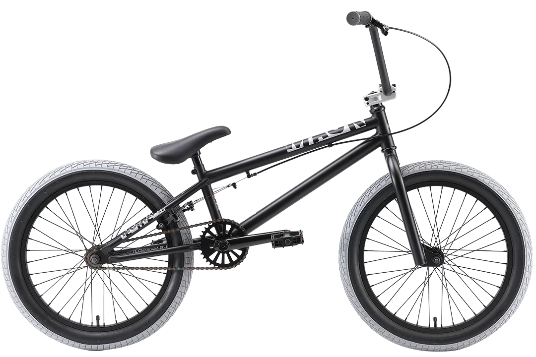 Реальное фото Велосипед BMX TechTeam Mack 20" (2023) черный 740026 от магазина СпортЕВ