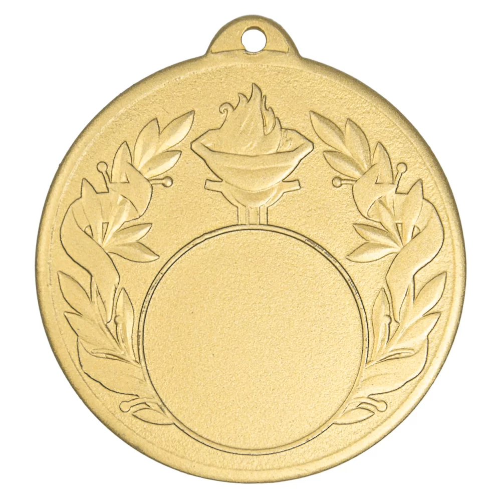 Реальное фото Медаль MZ 05-50/GM (D-50мм, D-25мм, s-2мм) от магазина СпортЕВ