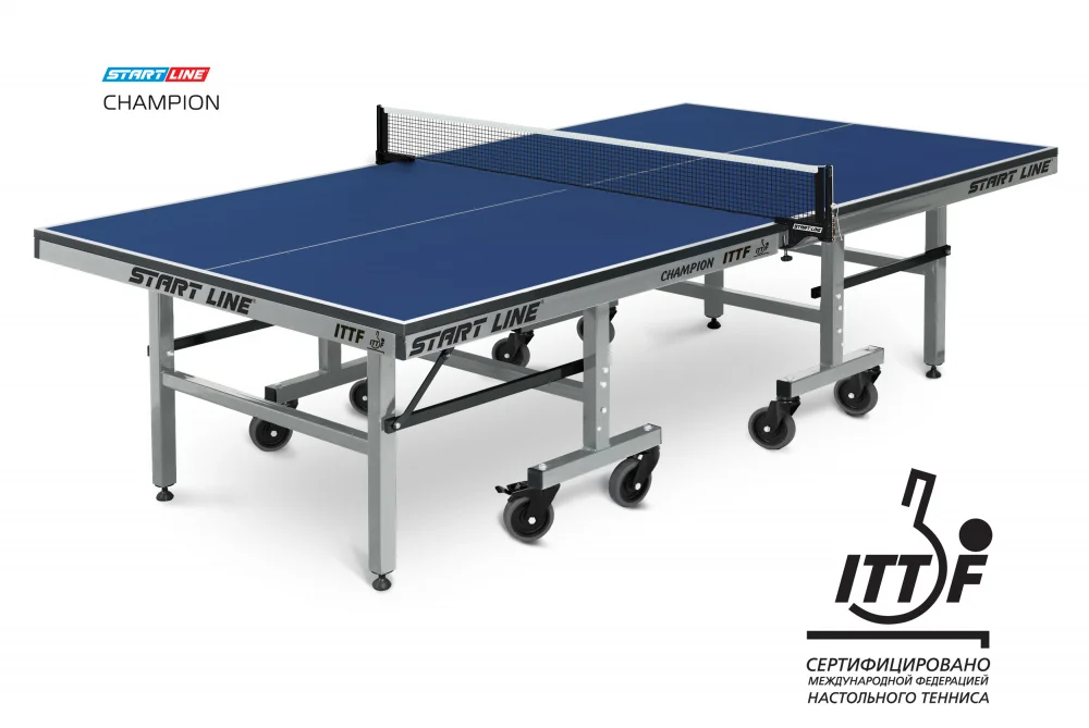 Стол теннисный Champion Реальное фото Стол теннисный Champion от магазина Спортев