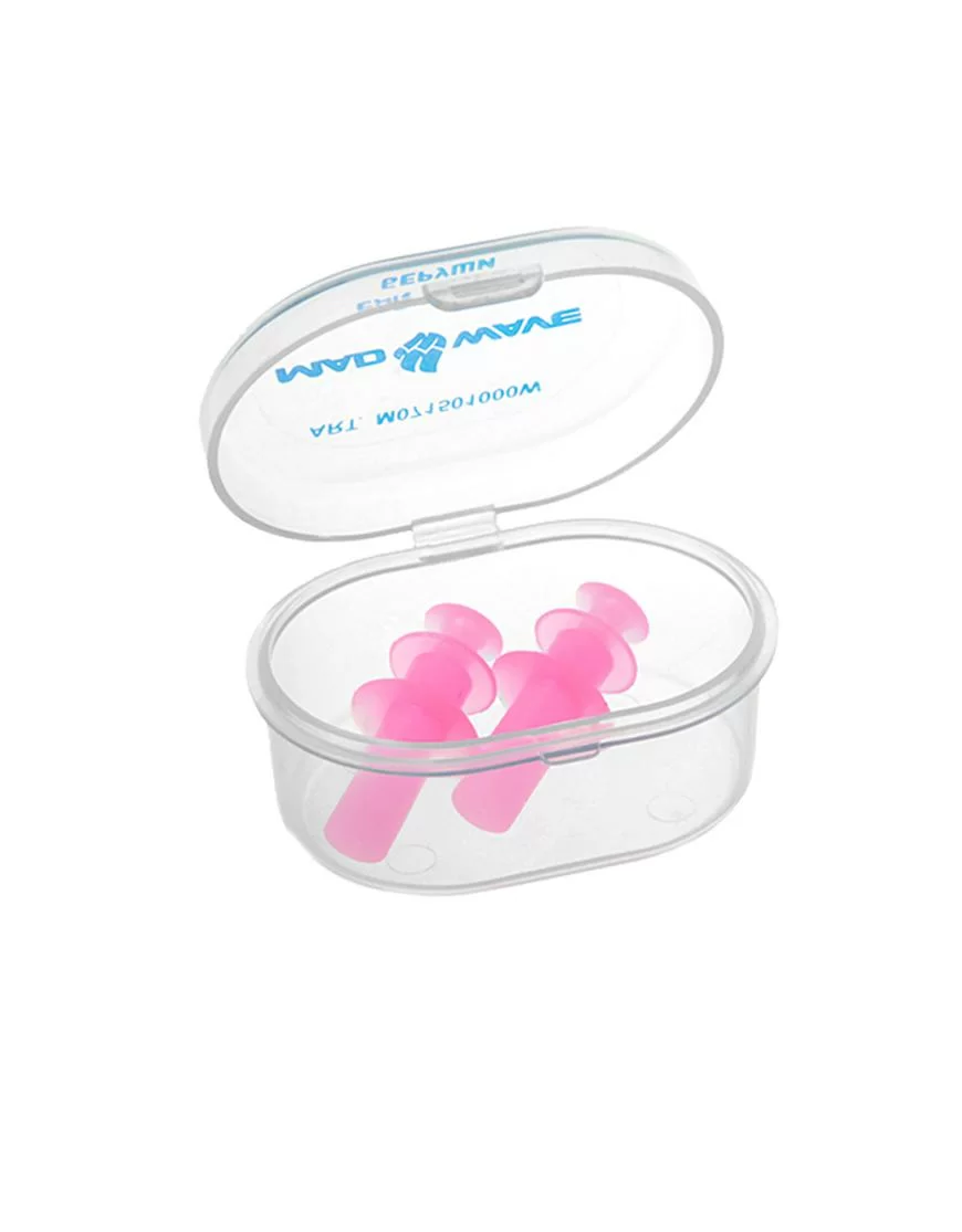 Реальное фото Беруши Mad Wave Ear plugs pink M0715 01 0 11W от магазина СпортЕВ