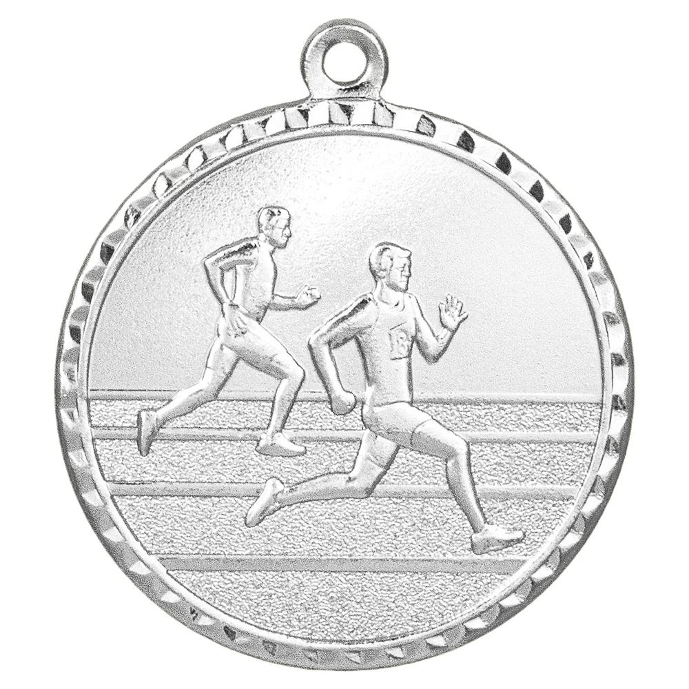 Реальное фото Медаль MZ 102-40/S бег (D-40мм, s-1,5мм) от магазина Спортев