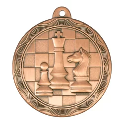 Медаль MZ 80-50/ВN шахматы (D-50 мм, s-2 мм)