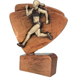 Фигура Drfel5013/BK/BR бег ж. (Н-11 см)