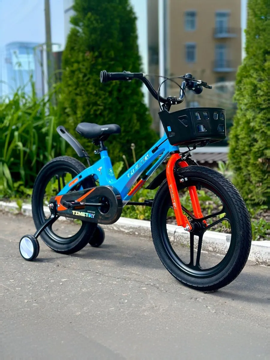 Реальное фото Велосипед Timetry TT5004 18" 1 скор. синий ЕВ26 от магазина Спортев