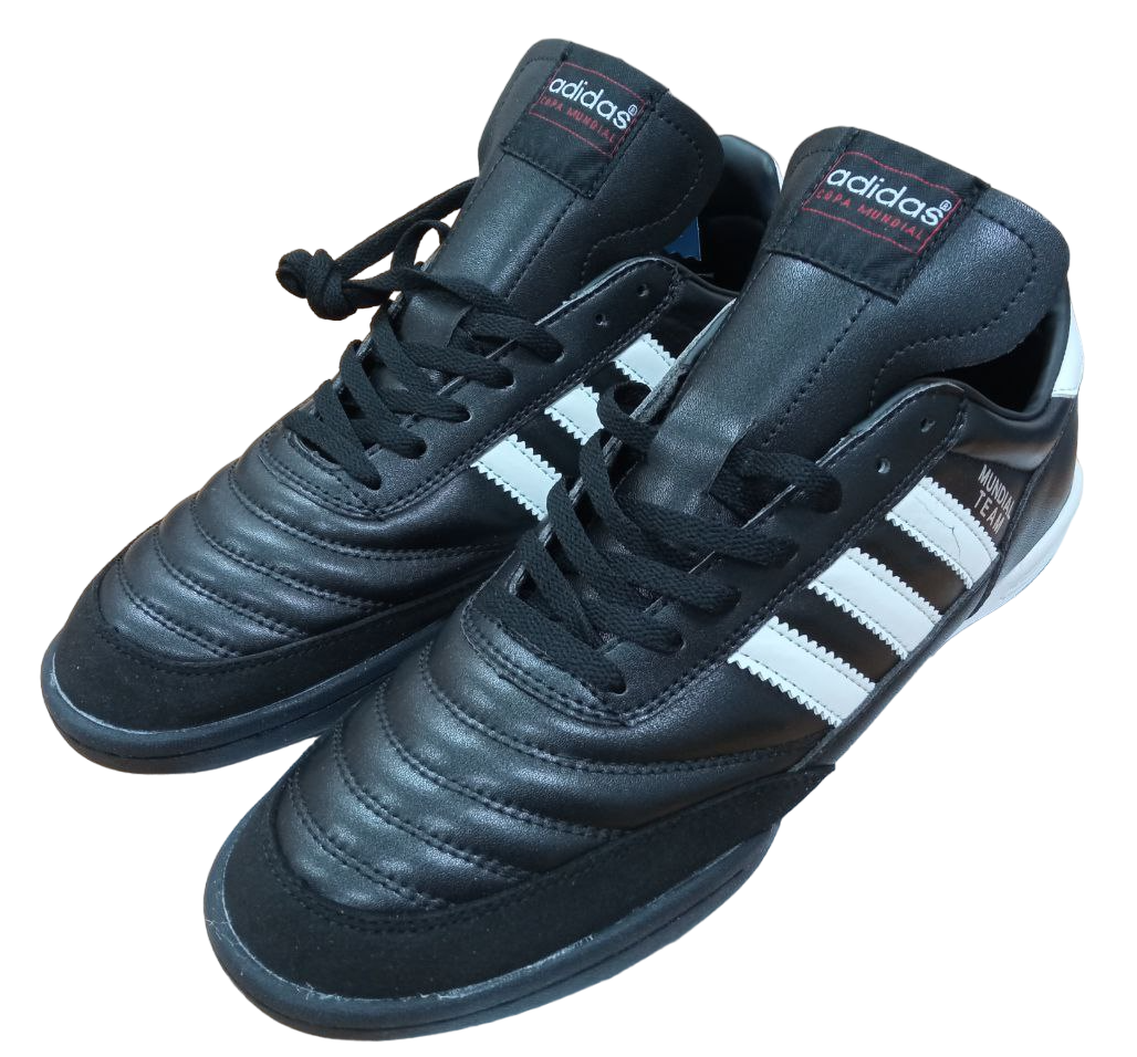 Реальное фото Бутсы Adidas Copa Mundial team turf черный/белый BB3561 от магазина Спортев