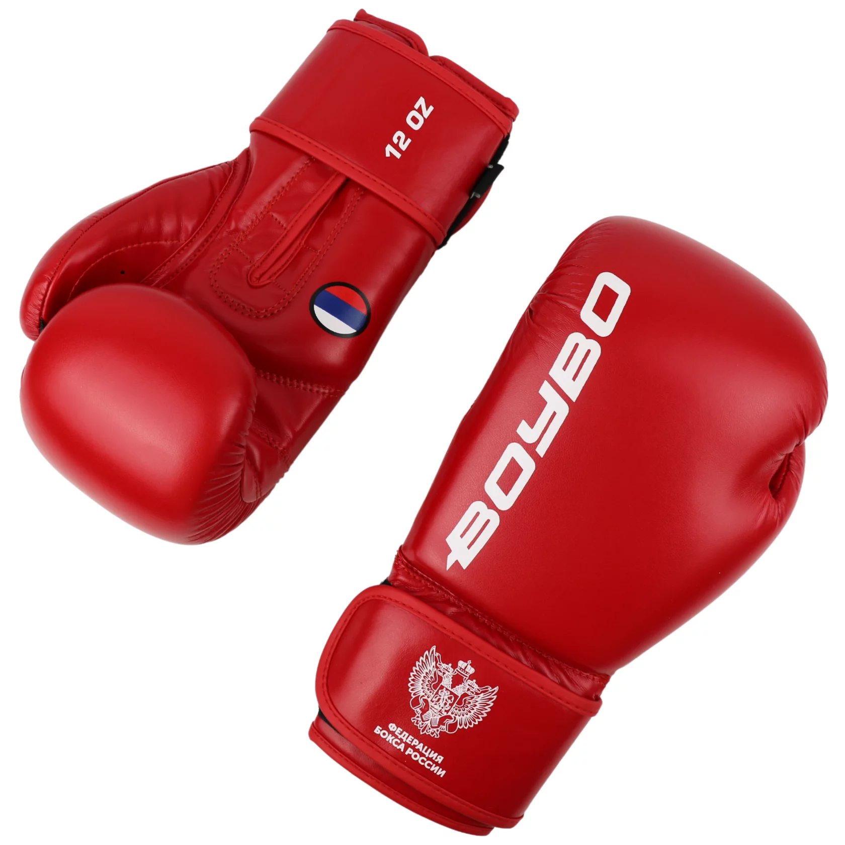 Реальное фото Перчатки боксерские BoyBo Titan одобрены ФРБ, красные IB-23 от магазина СпортЕВ