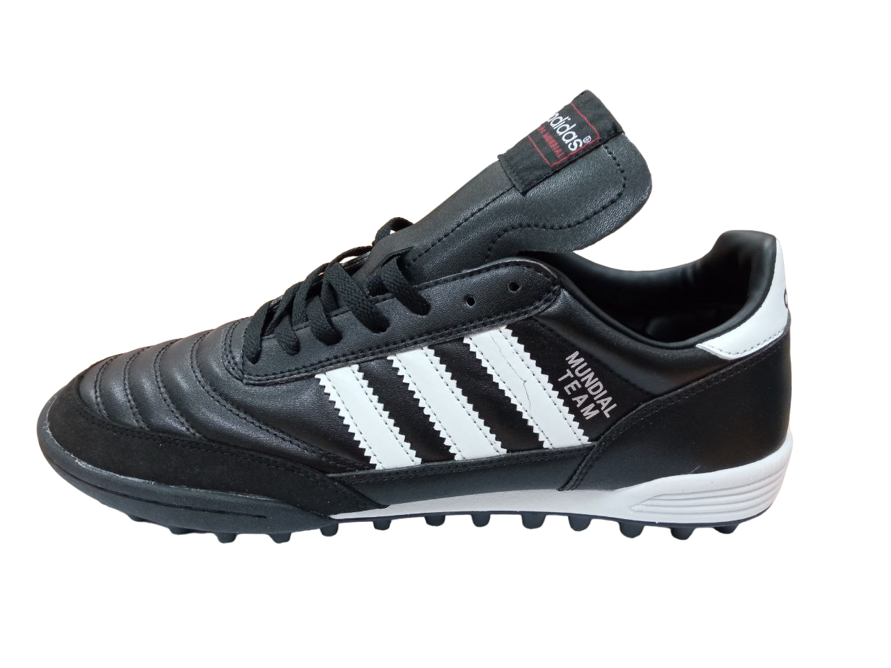 Реальное фото Бутсы Adidas Copa Mundial team turf черный/белый BB3561 от магазина Спортев