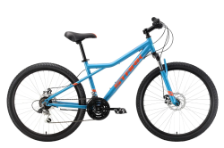 Велосипед Stark Slash 26 1 D (2021) синий/оранжевый