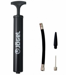 Насос Jogel JA-103 26см гибкий шланг, игла, насадка для фитбола 19899