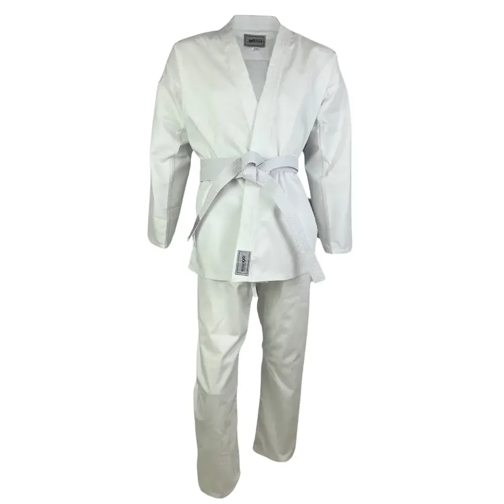 Реальное фото Кимоно карате OxxFire KK380 220-240 г/м2 4814 от магазина Спортев