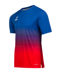 Футболка тренировочная JOGEL NATIONAL PerFormDRY Pre-Match Tee, сине-красный