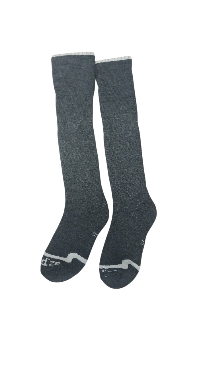 Реальное фото Гетры D100 зимние серые от магазина Спортев