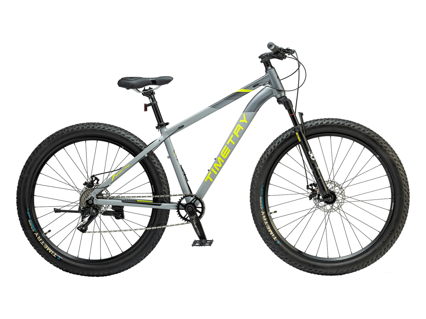 Велосипед Timetry TT300 29" 9 скор. черный/серый Реальное фото Велосипед Timetry TT300 29" 9 скор. черный/серый от магазина Спортев