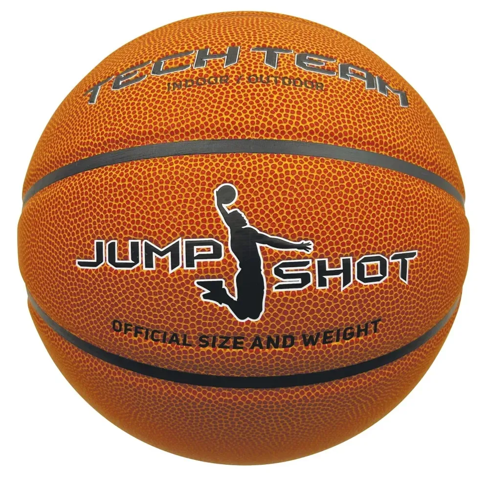 Мяч баскетбольный TechTeam Jump Shot размер №5 Реальное фото Мяч баскетбольный TechTeam Jump Shot размер №5 от магазина Спортев