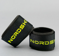 Липучки для лыж Nordski black/yellow NSV465858