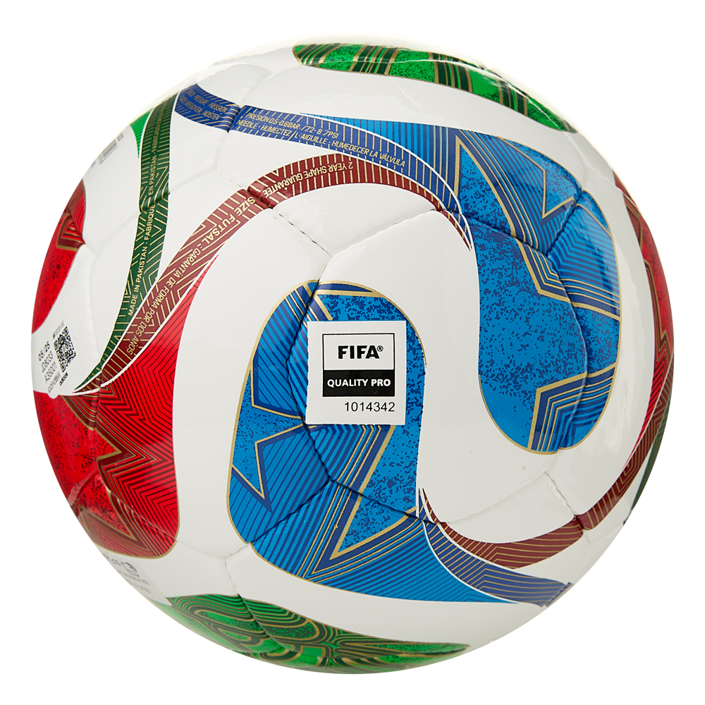 Реальное фото Мяч футзальный Adidas WC26 Trionda PRO Sala FIFA Quality Pro р.4 JD8033 от магазина Спортев